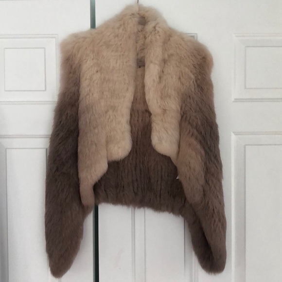 Authentic Rabbit Fur Vest - Picture 1 of 4